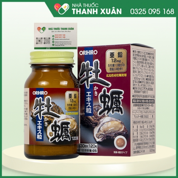 Orihiro New Oyster Extract - Hỗ trợ tăng cường sinh lí cho nam giới